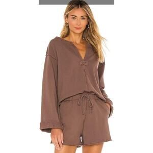 House of Harlow 1960 X revolve sage pullover women's size small